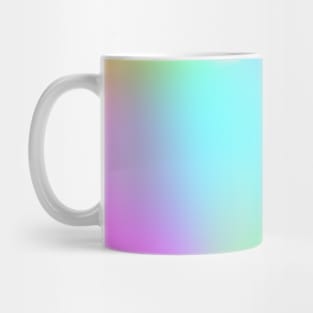 Rainbow Colors Abstract Blurry Gradient Ombre Soft Tie Dye Look Mug